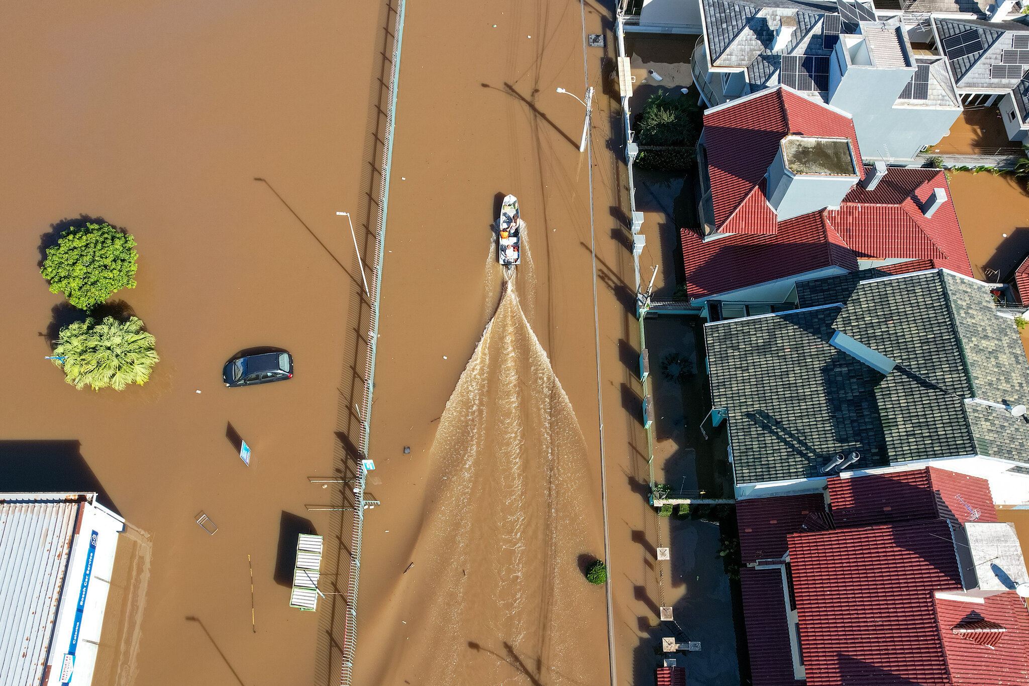 Imagens exclusivas da enchente no Rio Grande do Sul