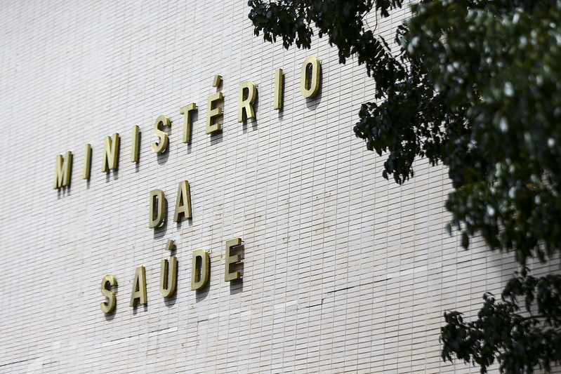 Fachada/Ministério da Saúde/Esplanada dos Ministérios. Foto: Marcelo Camargo/Agência Brasil