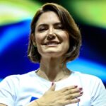 Michelle foi anunciada como candidata ao Senado durante convenção do PL-DF