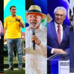 Principais candidatos à Presidência da República escolheram bases políticas ou locais de forte simbolismo eleitoral para dar início, neste domingo (16/8), à campanha oficial ao Planalto