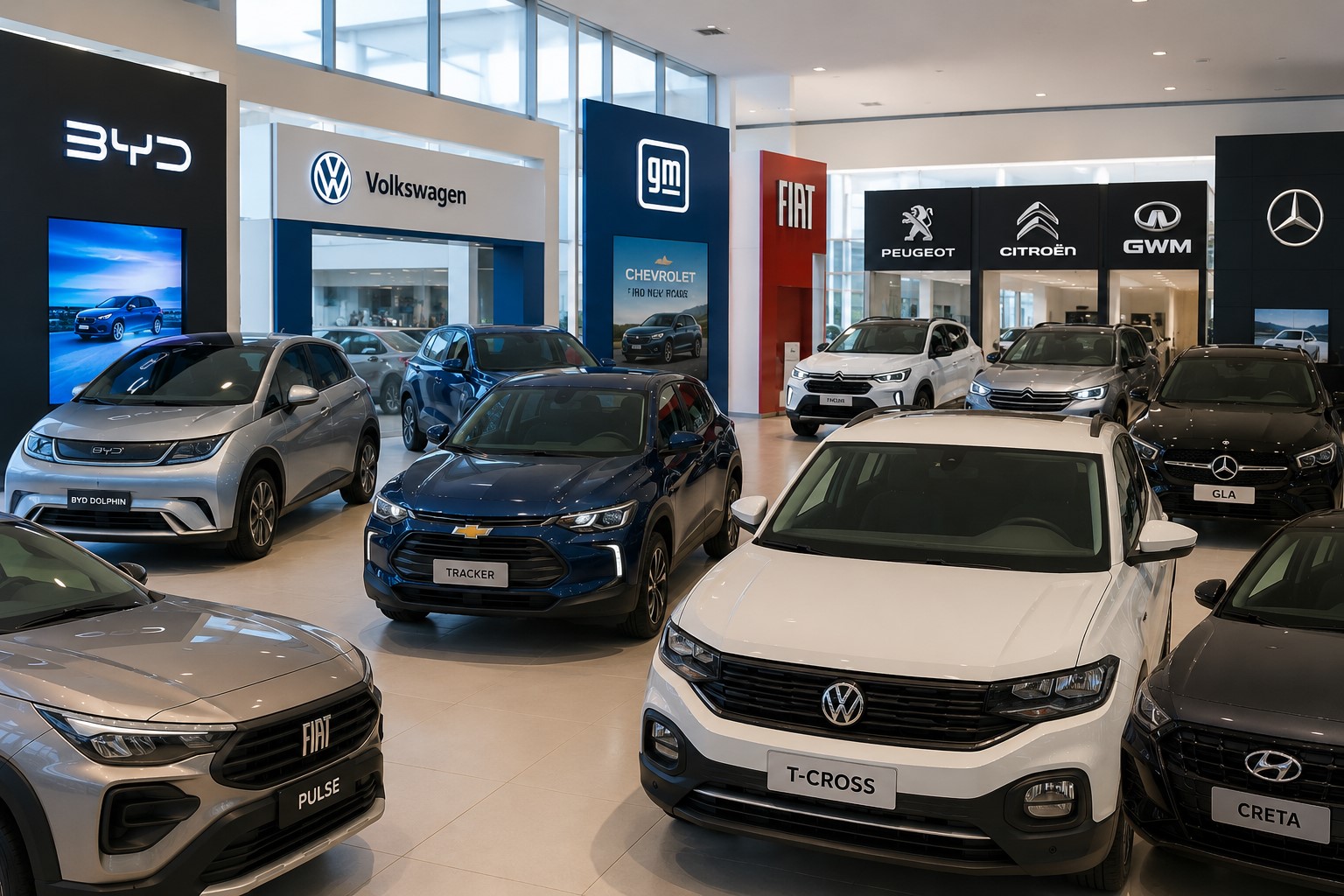 Inflação do carro acumula alta de 6,94% em 12 meses