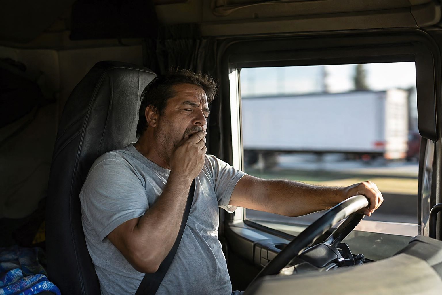 Sono ao volante causa até 20% dos acidentes de trânsito