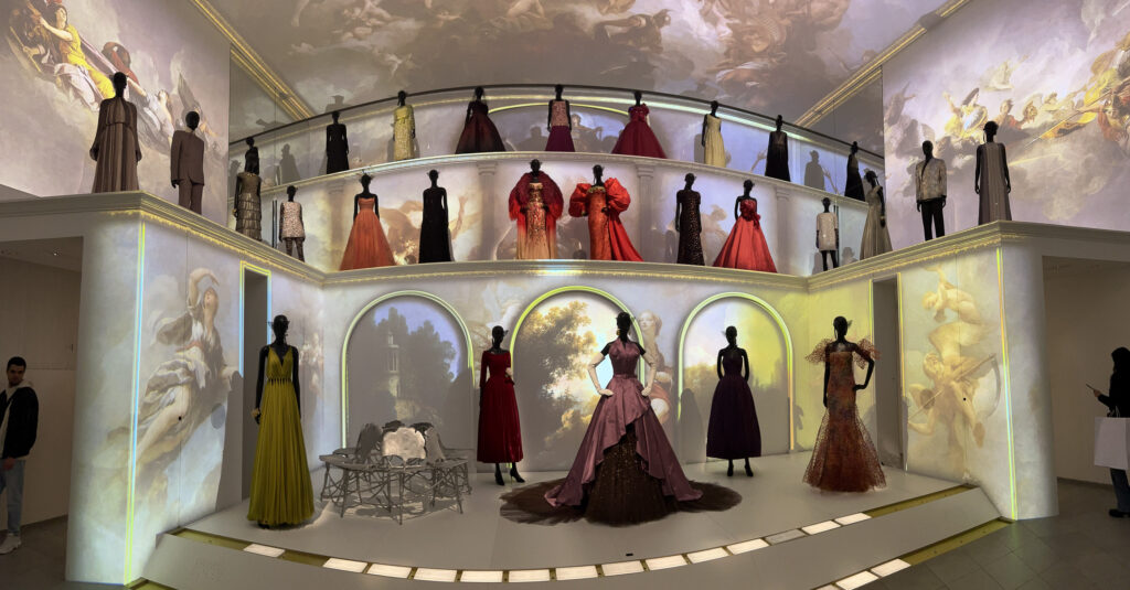 Sala de vestidos Dior