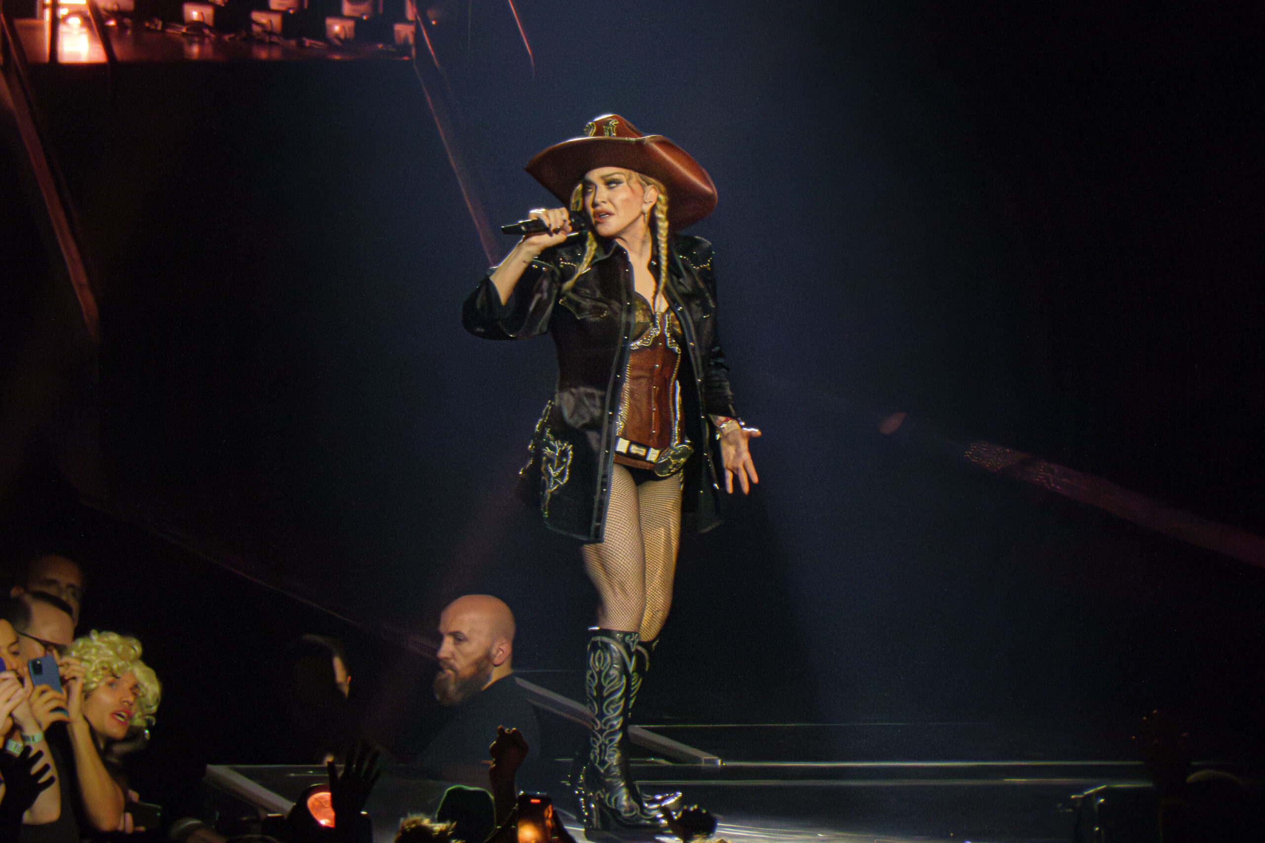 Madonna em ato Western