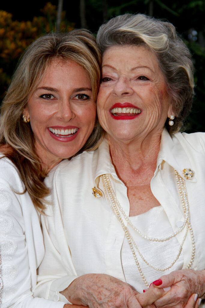 Marcia Correa Muniz e Dona Kitita