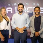 Claudia Lopes, Leonardo Reisman e Leandro Reis