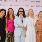 Eliane Martins, Carla Lobo, Moema Leão, Margarida Kalil e Sheila de Podesta | Foto: César Rebouças/Divulgação