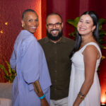 Tamara Vizioli, Alexandre Barbosa e Flavia Cristina | Foto: Mariana Campos
