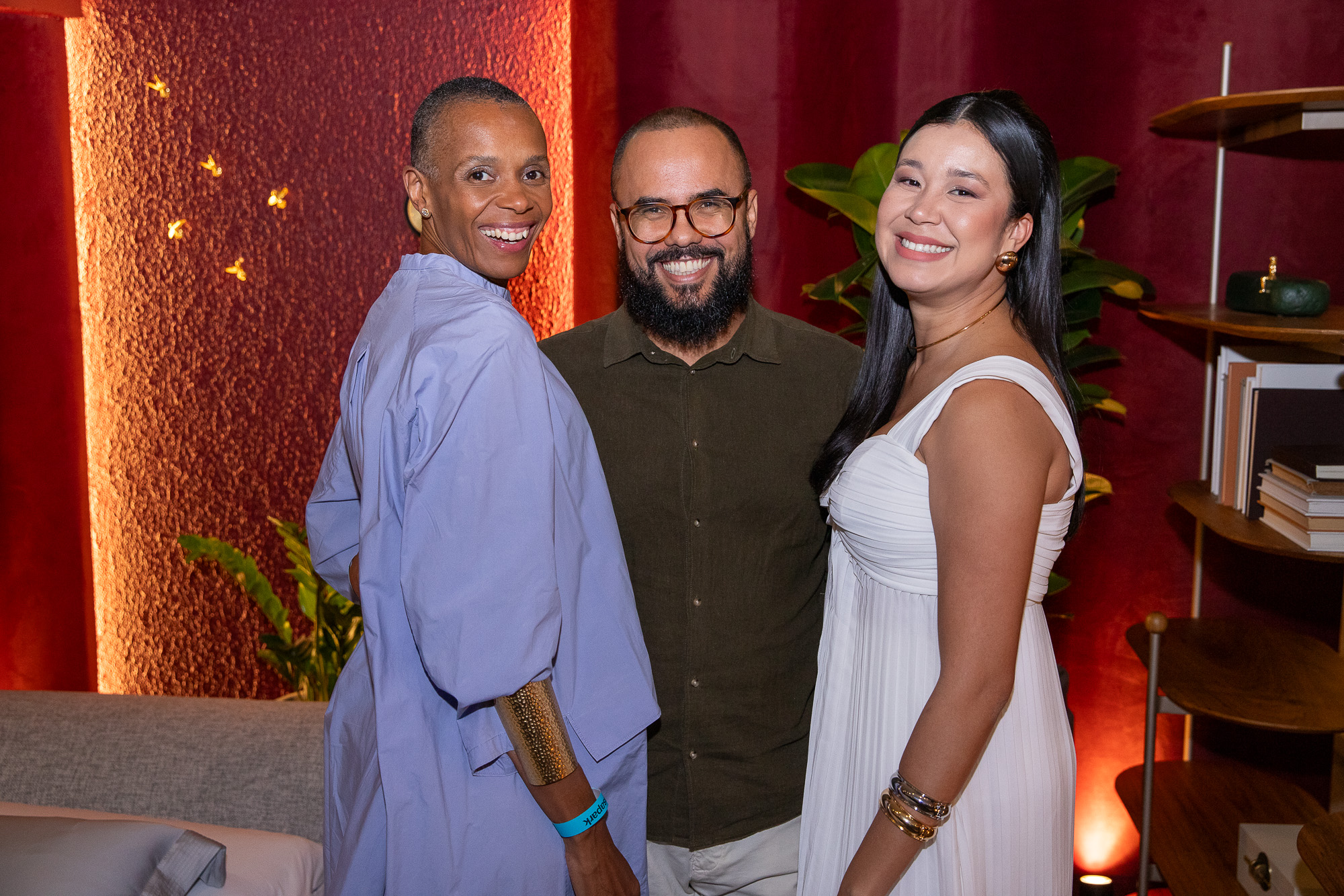 Tamara Vizioli, Alexandre Barbosa e Flavia Cristina | Foto: Mariana Campos