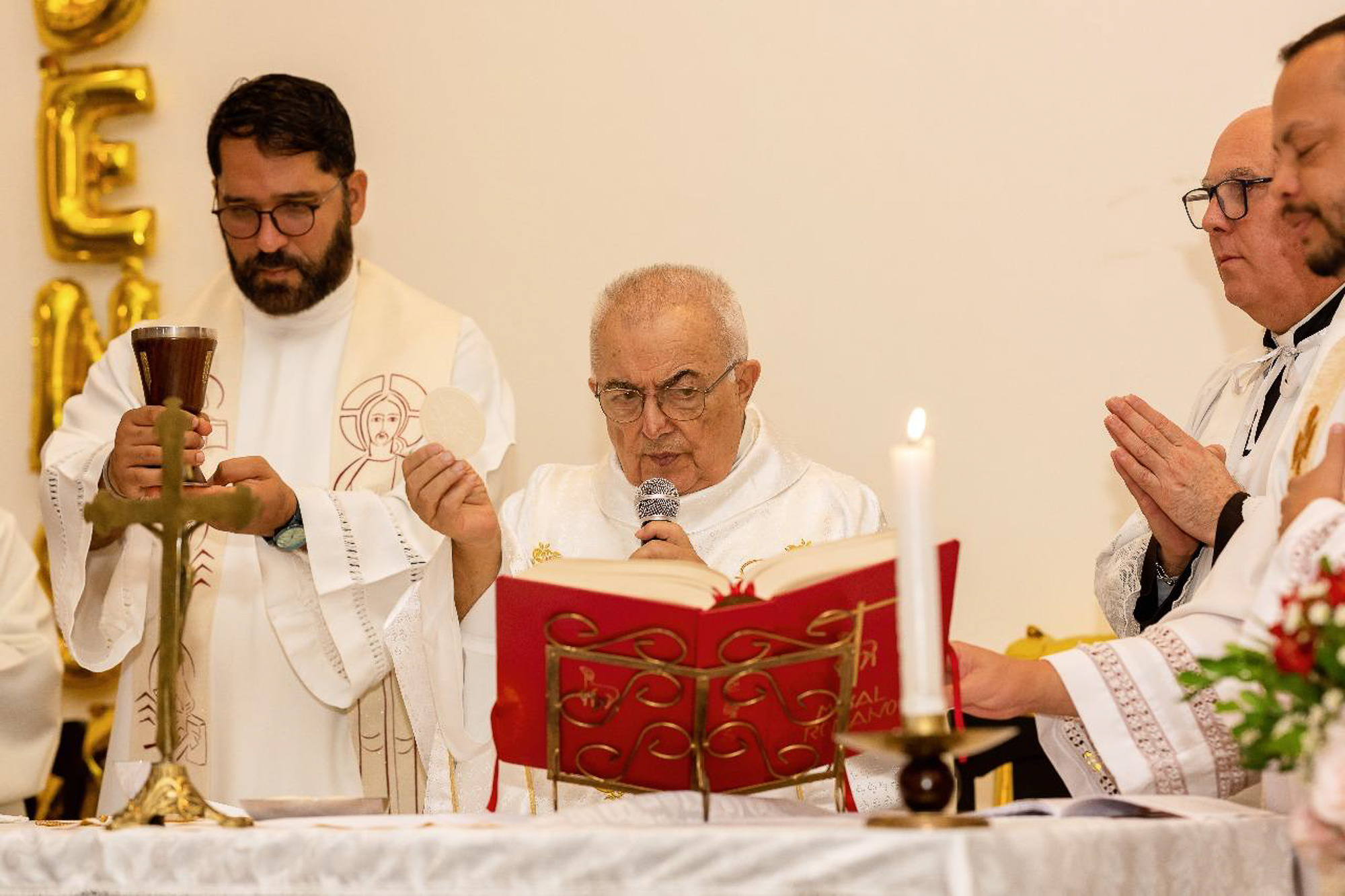 Padre José comemora 80 anos de fé e dedicação à comunidade