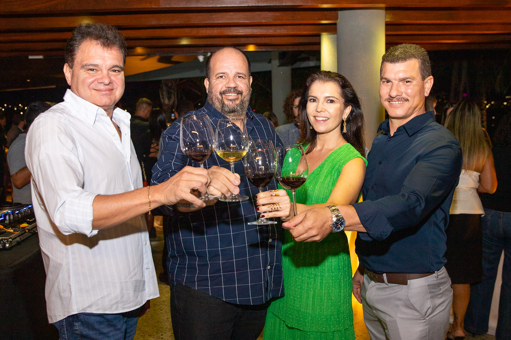 Antonio Carvalho, Alexandre Azevedo, Ivone Carvalho e Evandro Alves | Foto: Mariana Campos