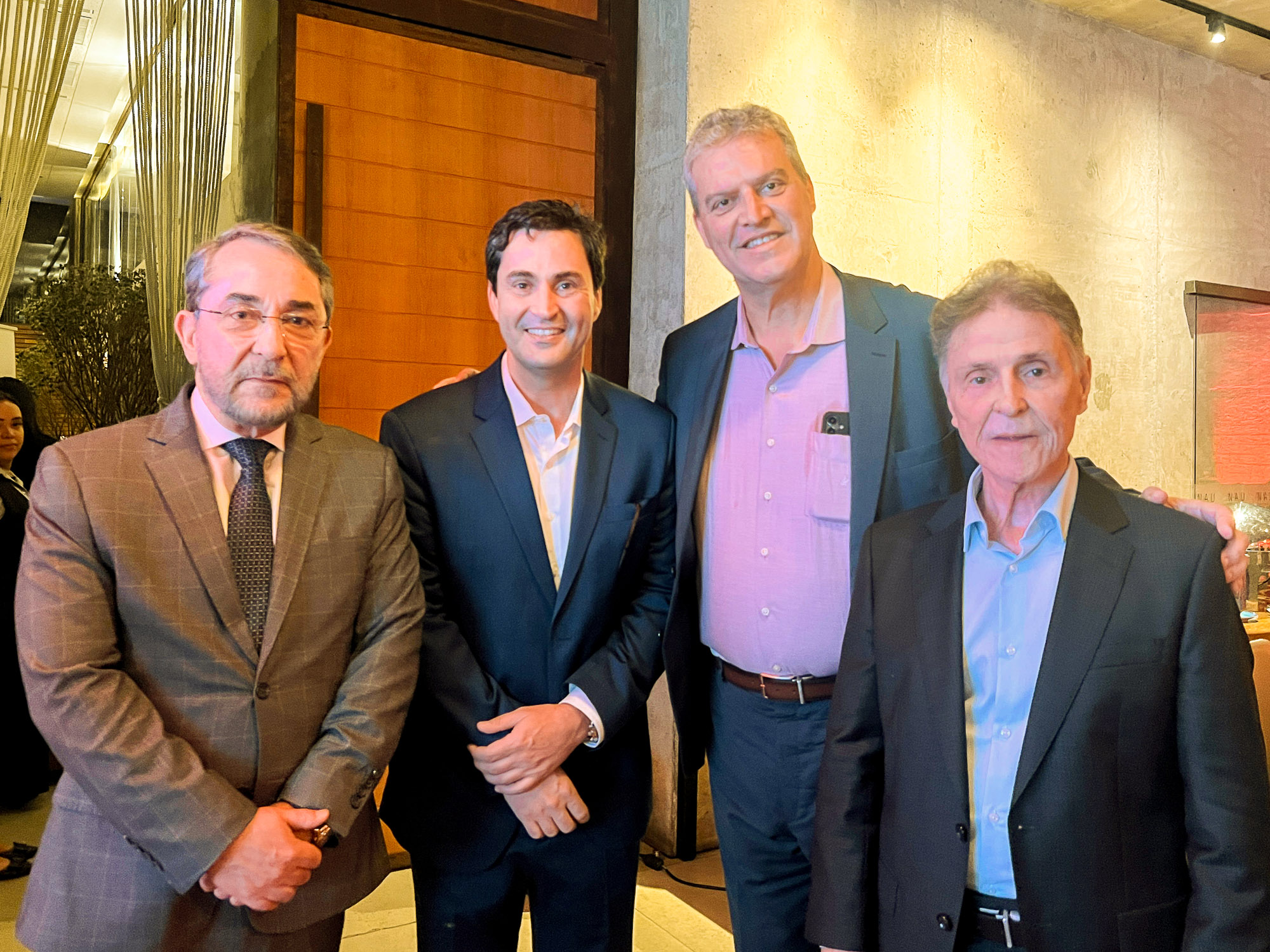 Guilherme Machado, José Márcio Diniz, Alexandre Lacerda e Aci Coutinho | Foto: Emannuele Leones/CB/D.A Press