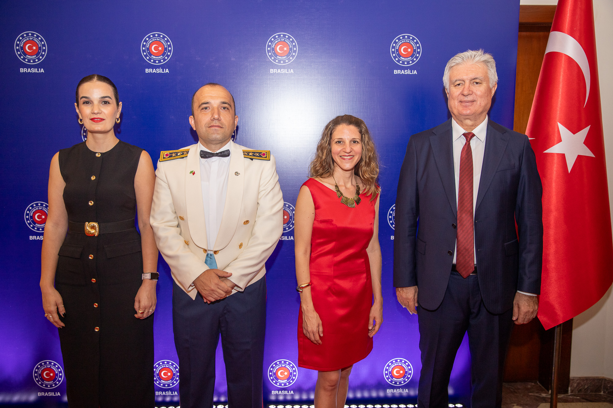 Dia Nacional da Turquia é celebrado em festa na embaixada