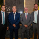 Leonardo Vieira, Brasilino Ramos, o procurador Luis Eduardo Serra e Eduardo Vieira | Foto: Mariana Campos