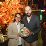 A proprietária do Universal Estefanía Morey e Gustavo Roccha | Foto: Mariana Campos