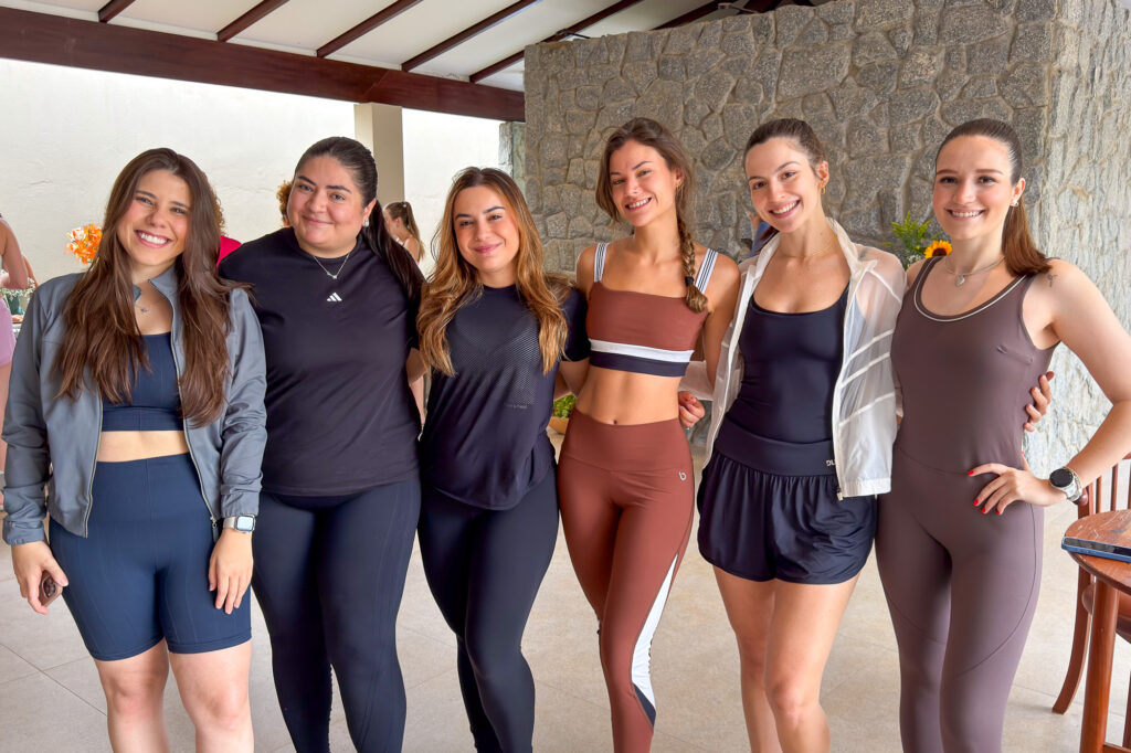 Giovanna Costa, Mariana Bittencourt, Maria Luiza Valadares, Rafaela Araújo, Mayanna Jovita e Tannise Moura