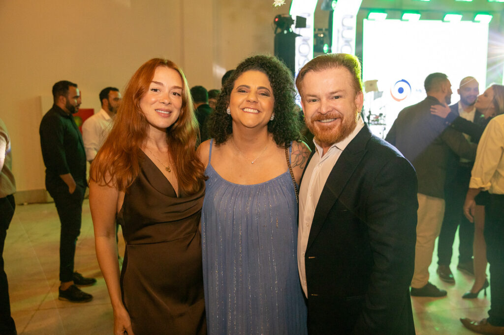 Glaucie Garcia, Andreia Sales e Wagner Espindola