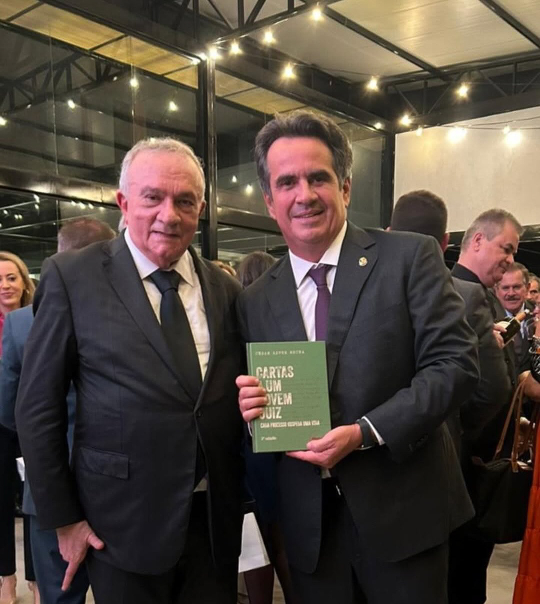 Ministro César Asfor Rocha e o senador Ciro Nogueira | Foto: Reprodução/Instagram