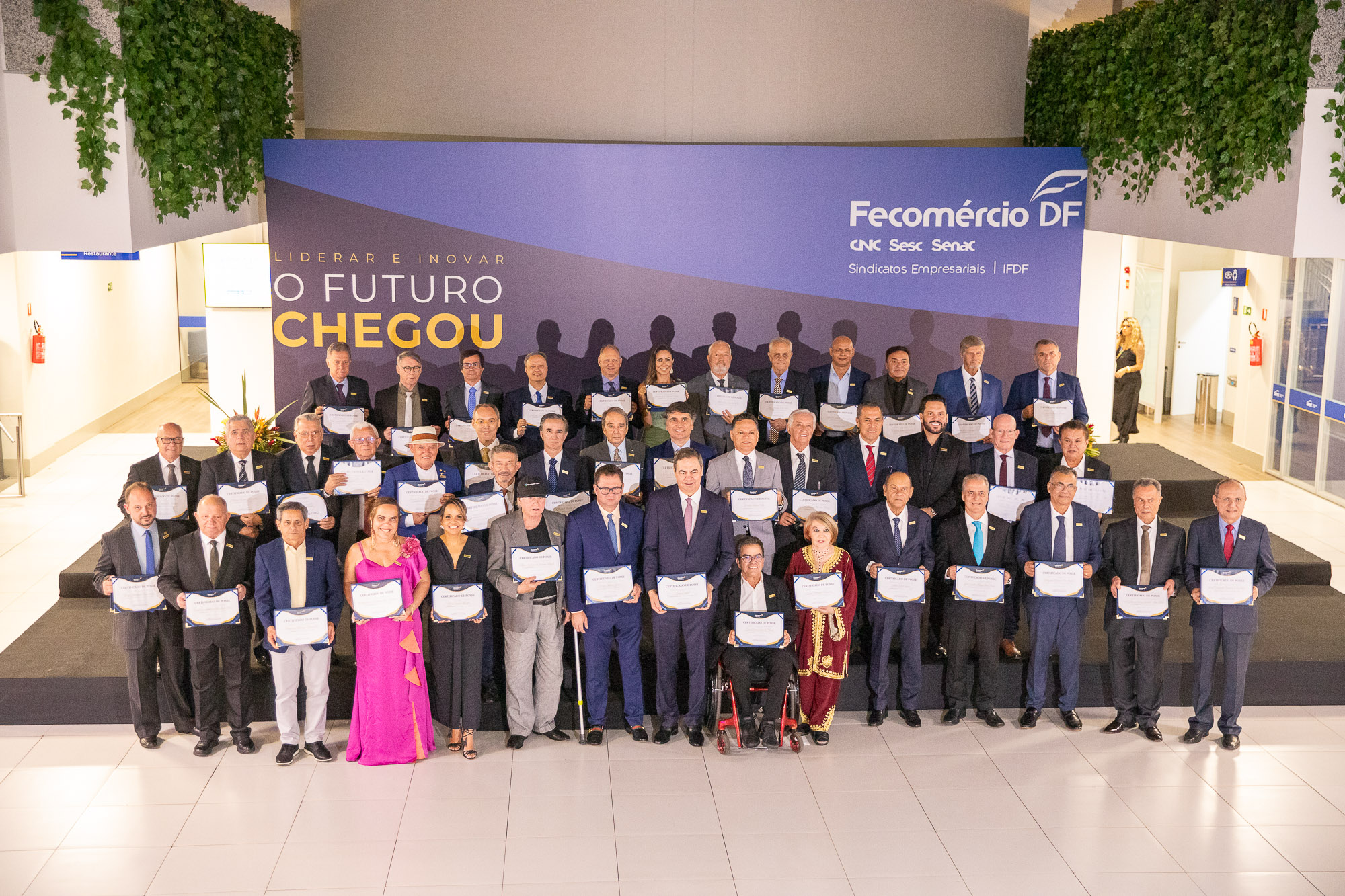 Fecomércio-DF apresenta diretoria reeleita por unanimidade em posse do quadriênio 2026-2030 - Viva Brasília - 